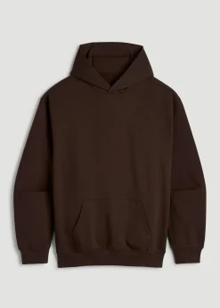 French Terry Popover Hoodie for Tall Men