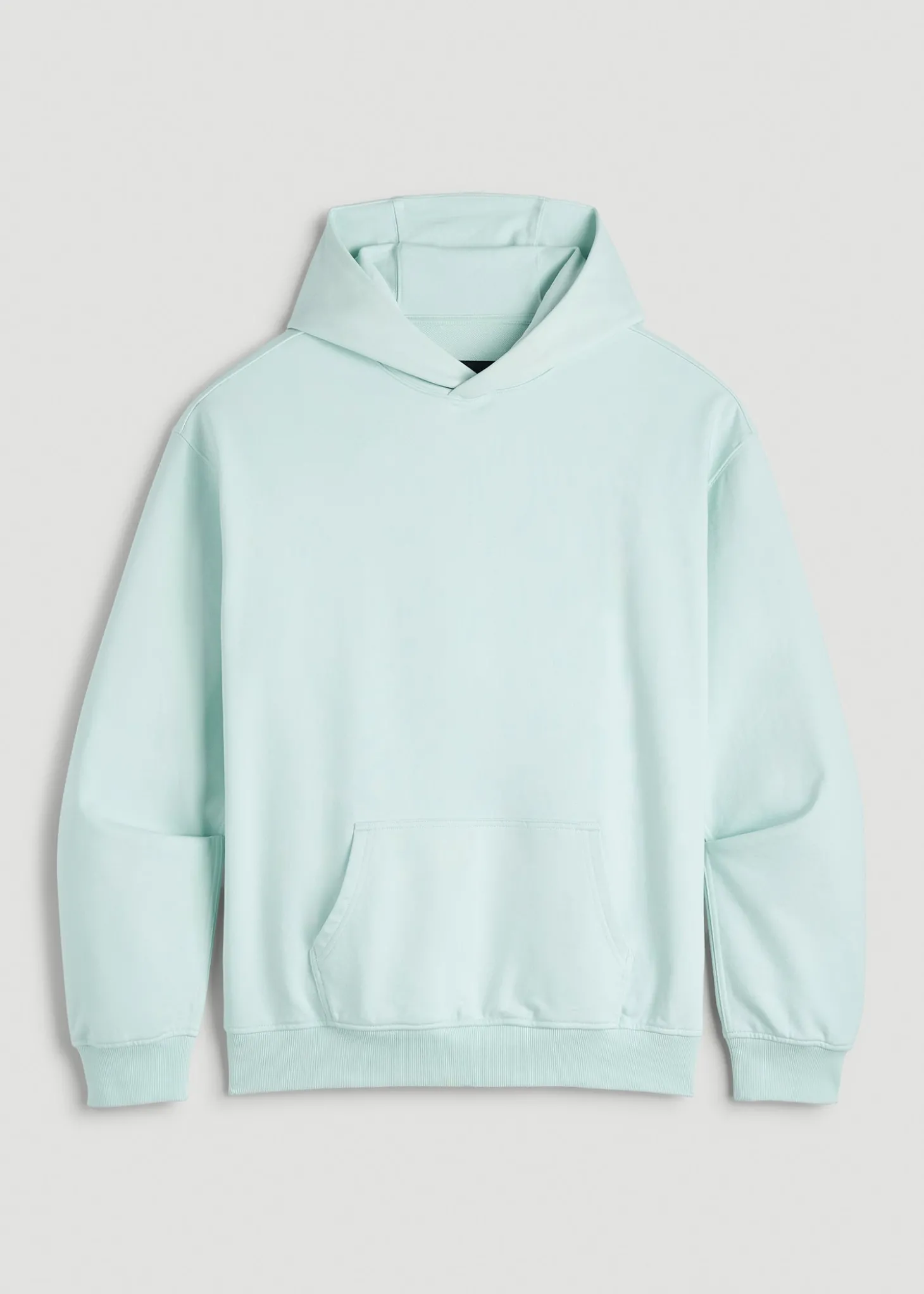 French Terry Popover Hoodie for Tall Men