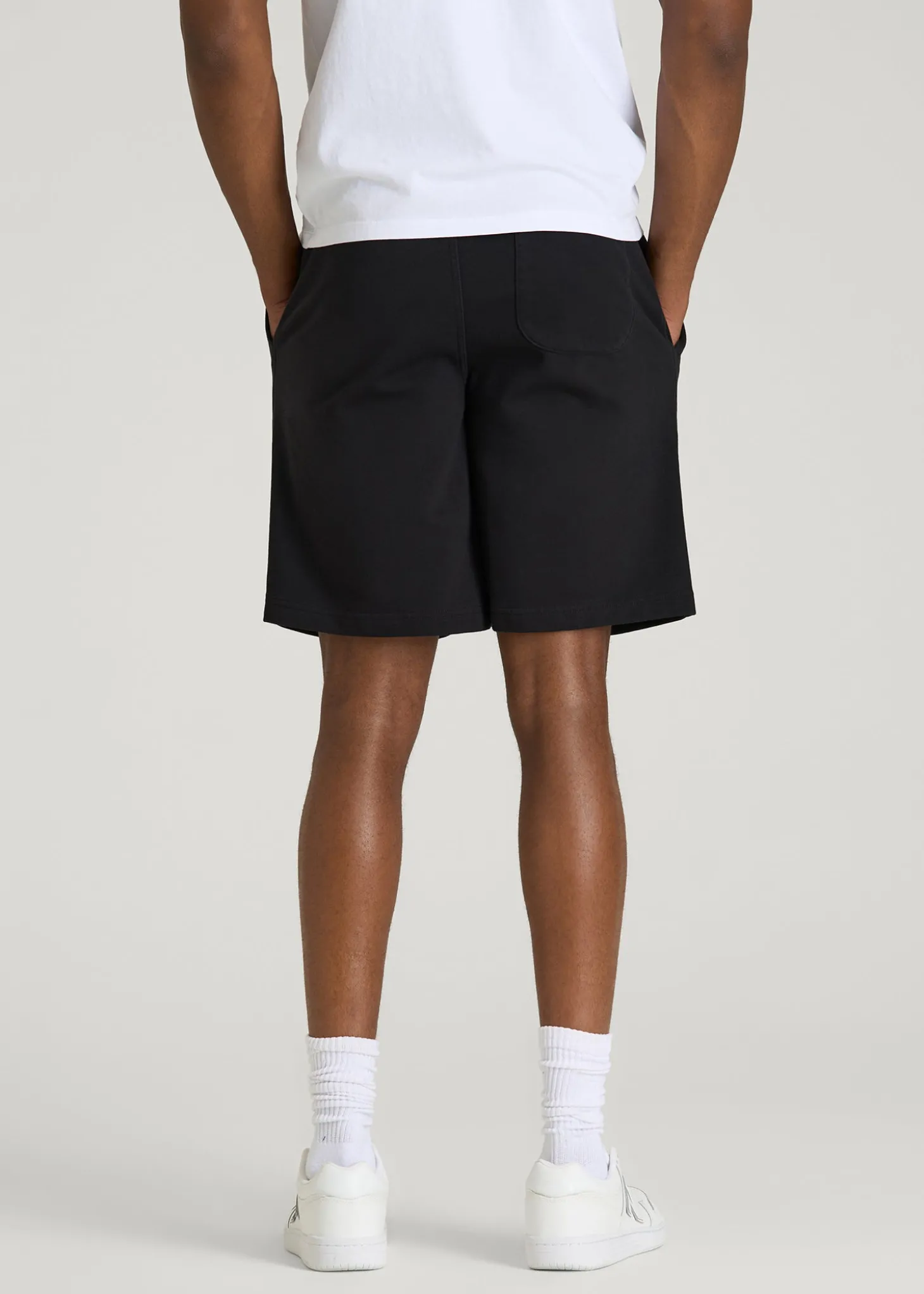 French Terry Shorts for Tall Men