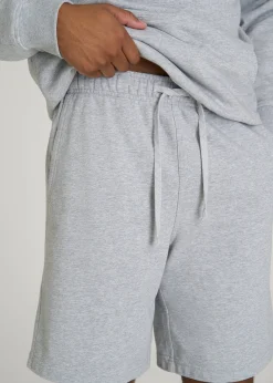 French Terry Shorts for Tall Men