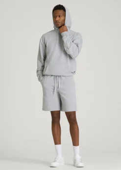 French Terry Shorts for Tall Men
