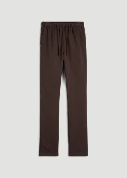 French Terry Straight Leg Sweatpants for Tall Men