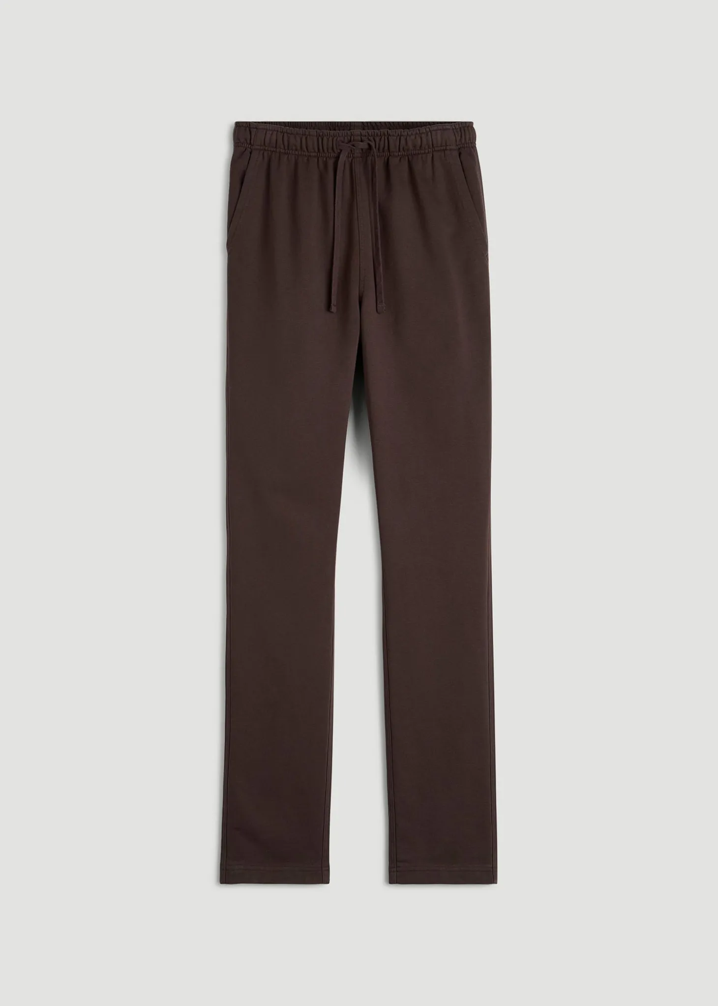 French Terry Straight Leg Sweatpants for Tall Men