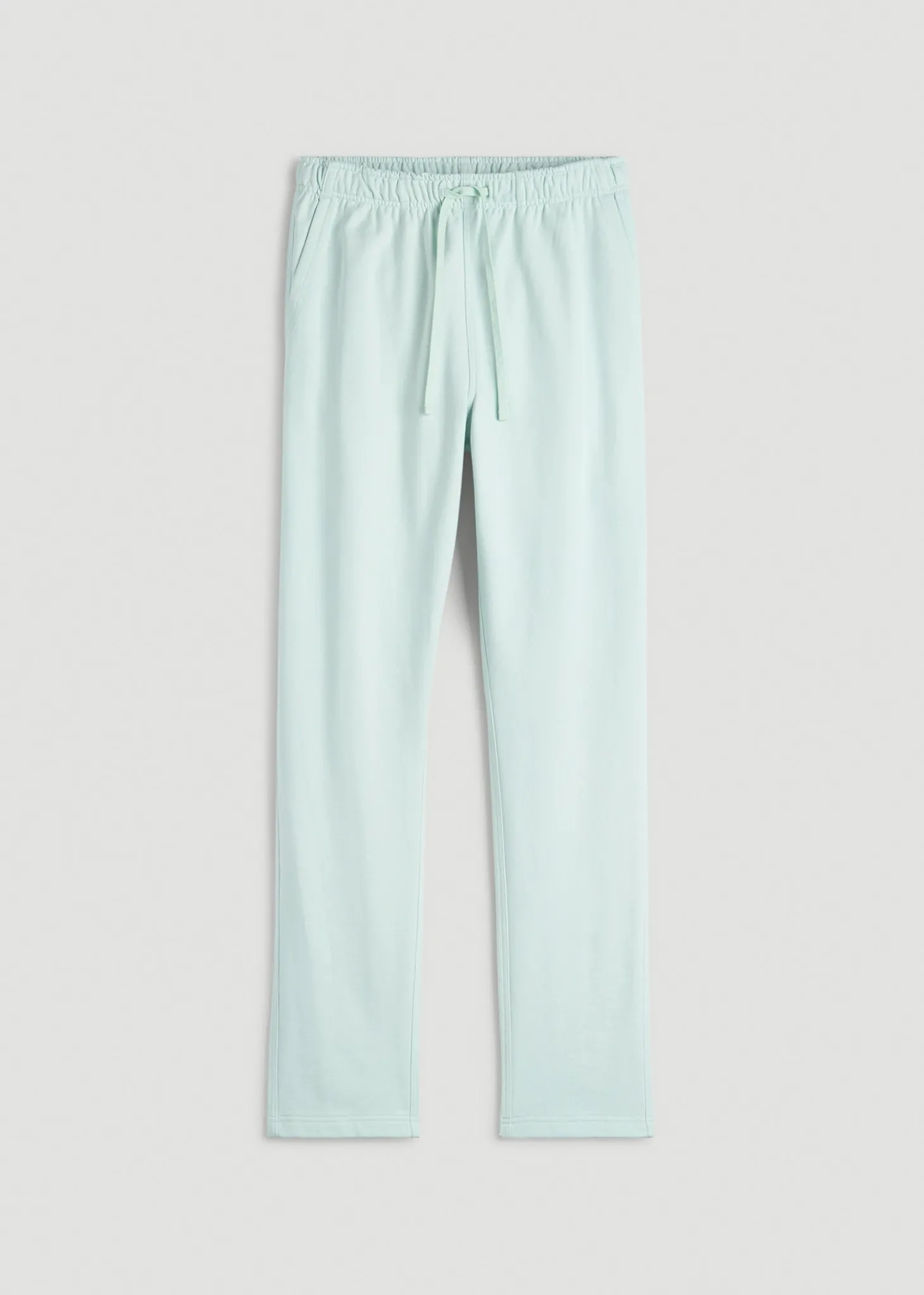 French Terry Straight Leg Sweatpants for Tall Men