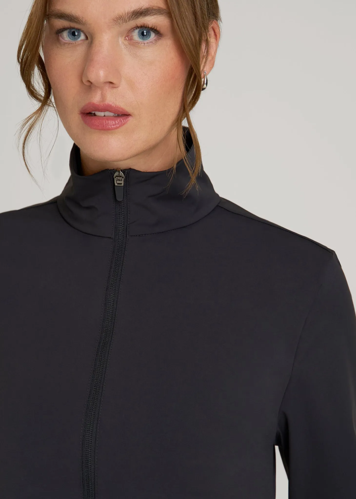 Front Zip Commuter Jacket for Tall Women