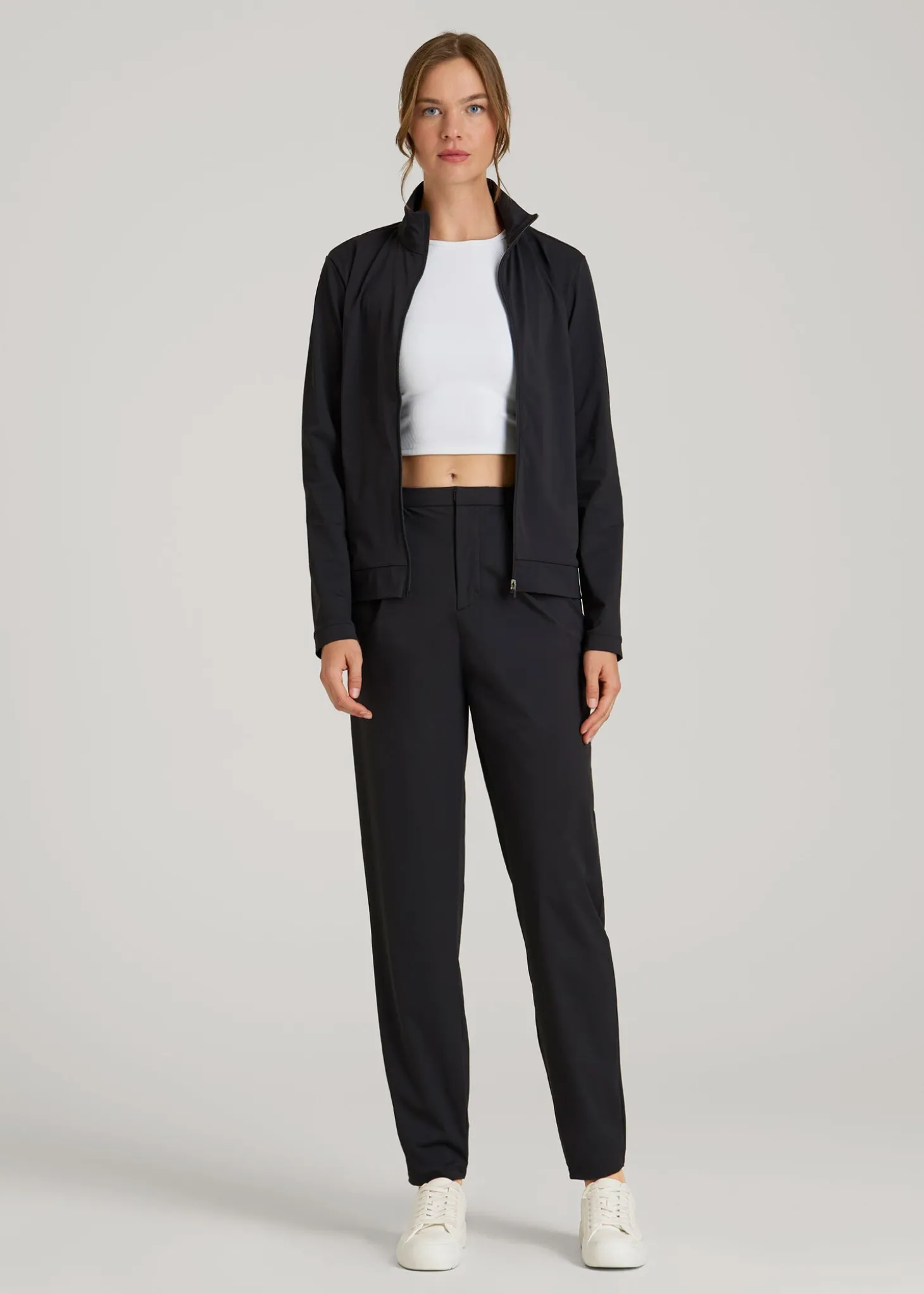 Front Zip Commuter Jacket for Tall Women