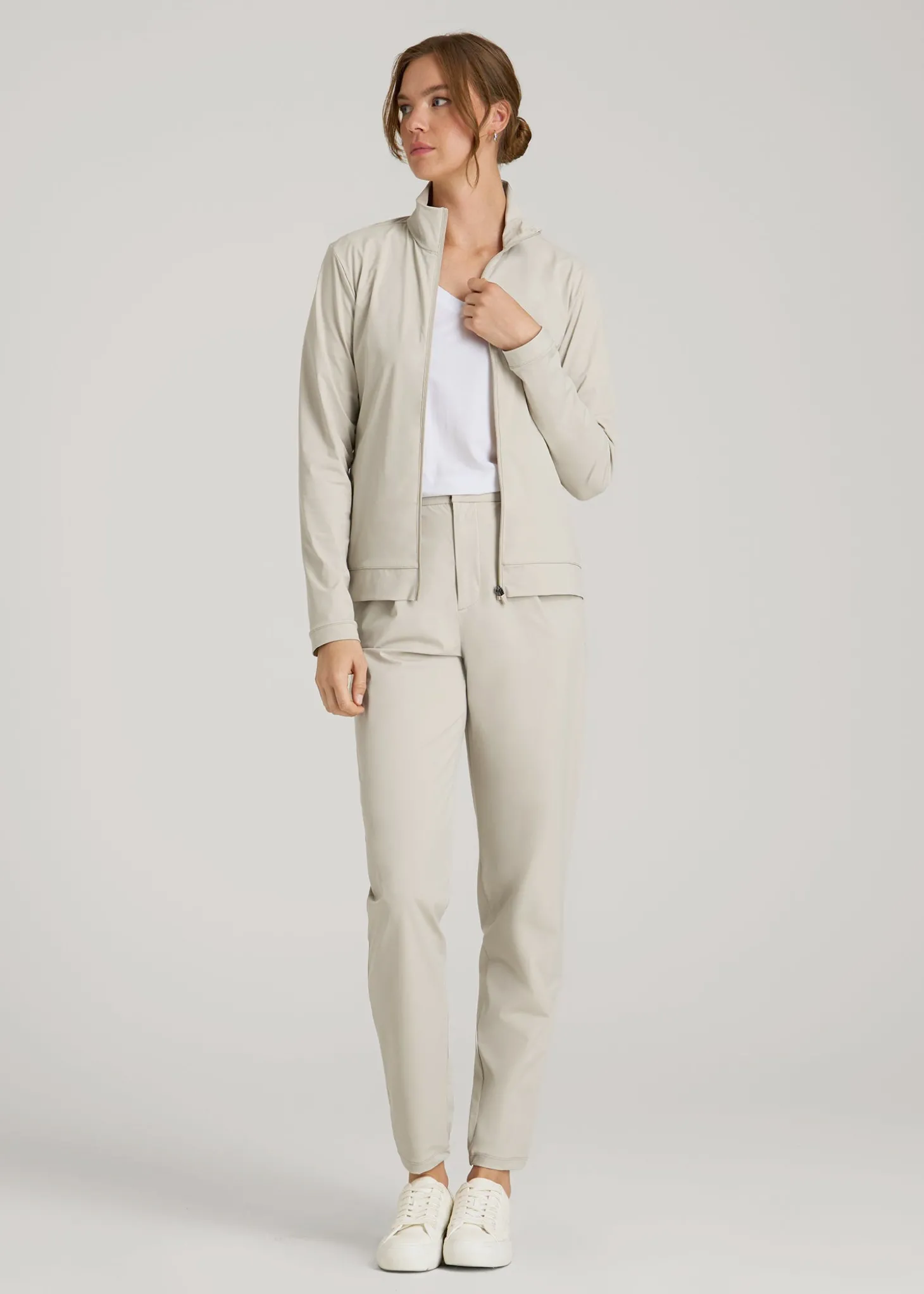 Front Zip Commuter Jacket for Tall Women
