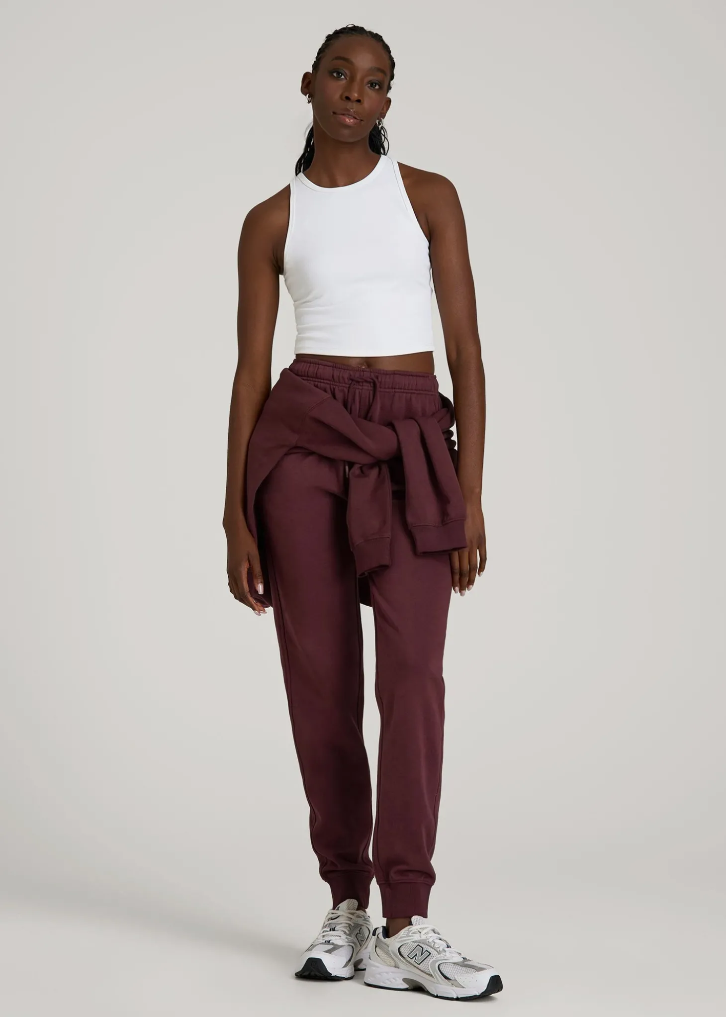 Garment Dyed Joggers for Tall Women