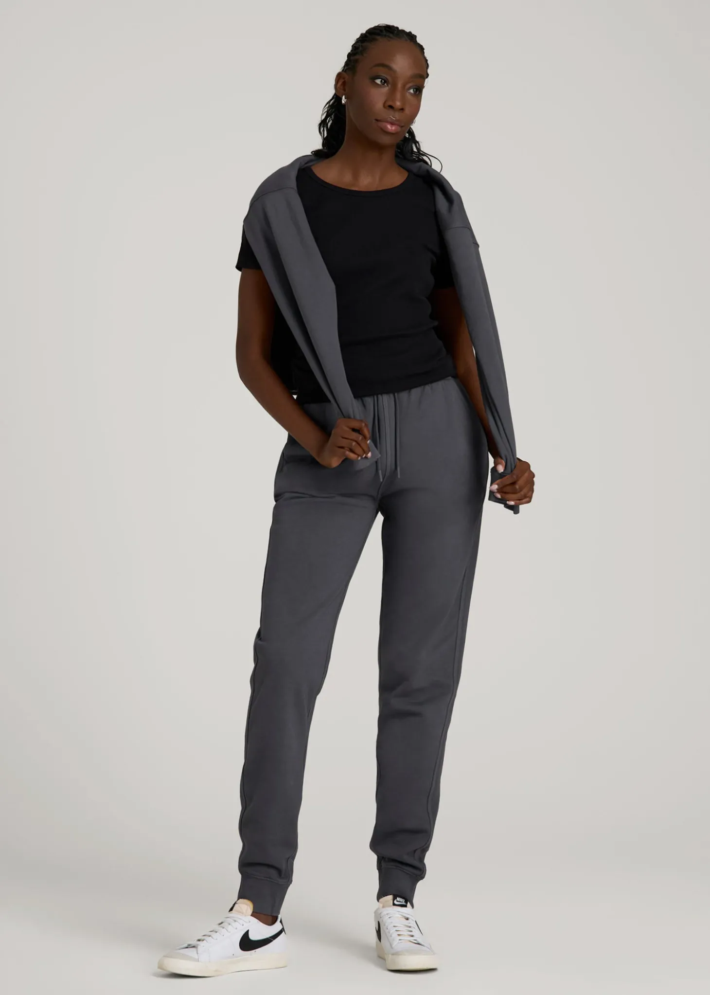 Garment Dyed Joggers for Tall Women