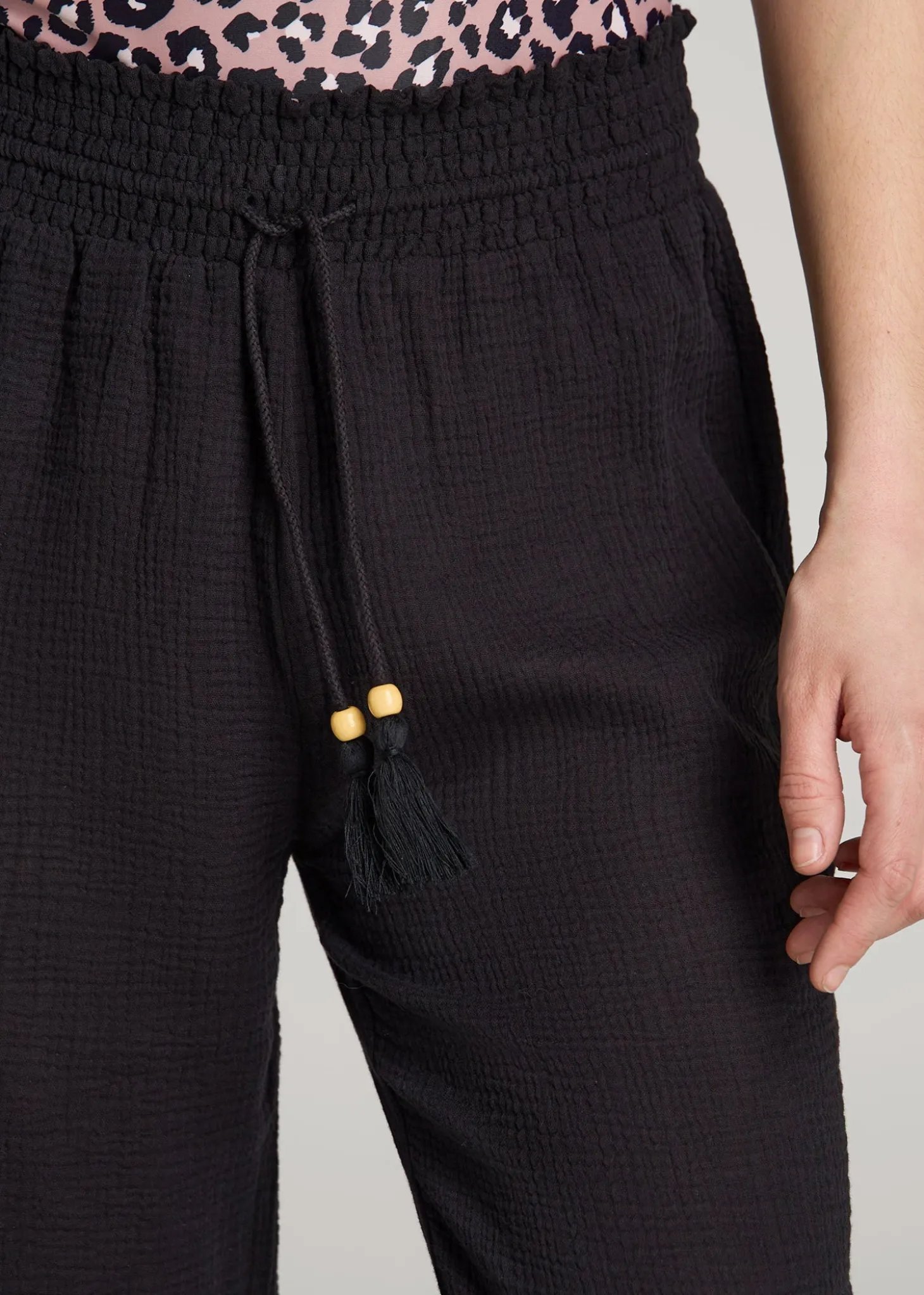 Gauze Cover Up Pants for Tall Women