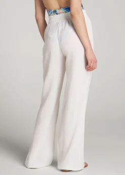 Gauze Cover Up Pants for Tall Women