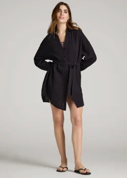Gauze Shirt Dress for Tall Women