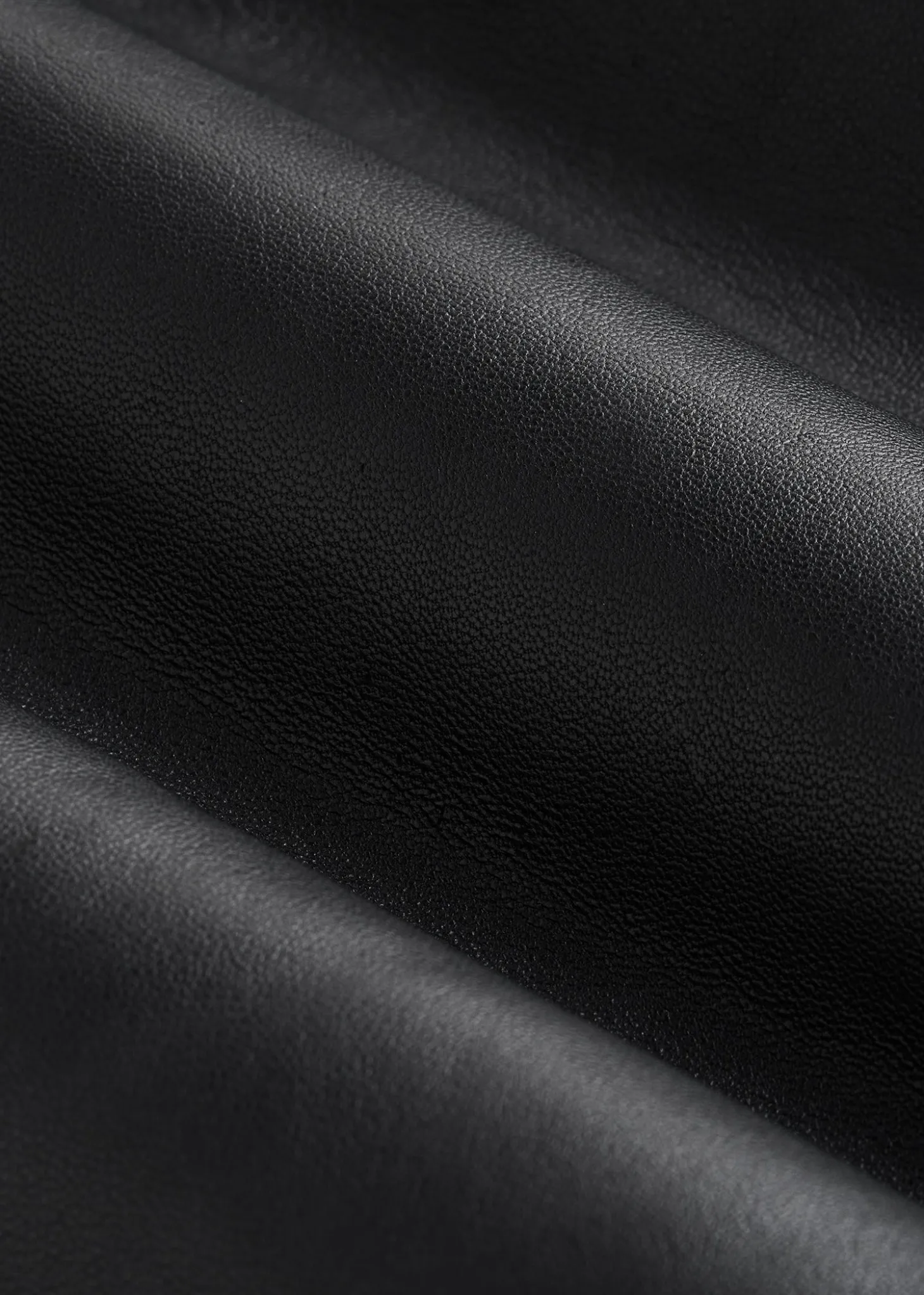 Genuine Leather Hooded Bomber for Tall Men