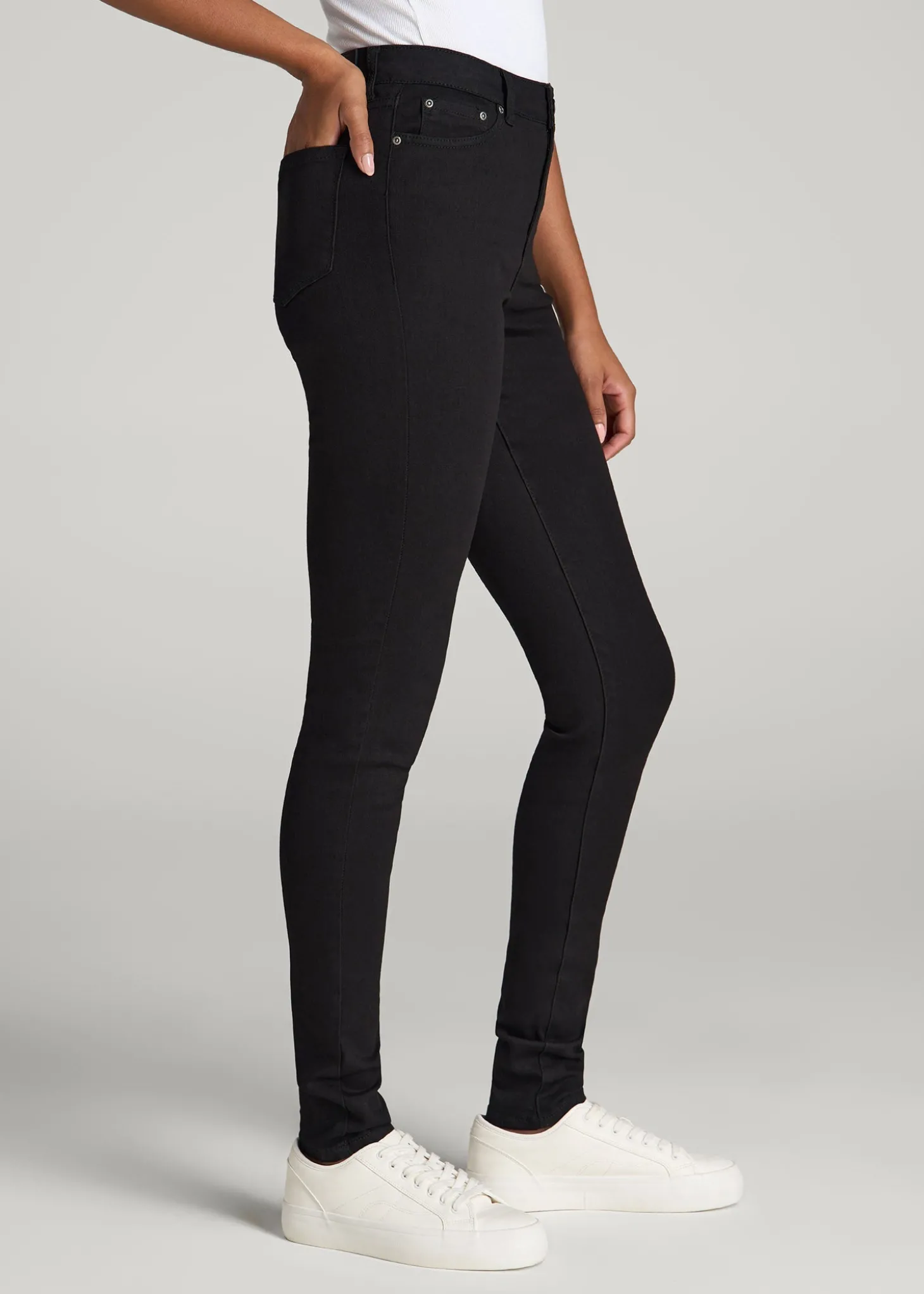 Georgia High-Rise Skinny Jeans for Tall Women