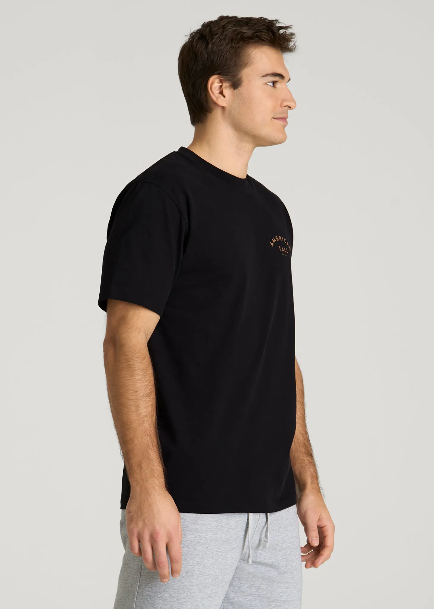 Giraffe Graphic Tee for Tall Men