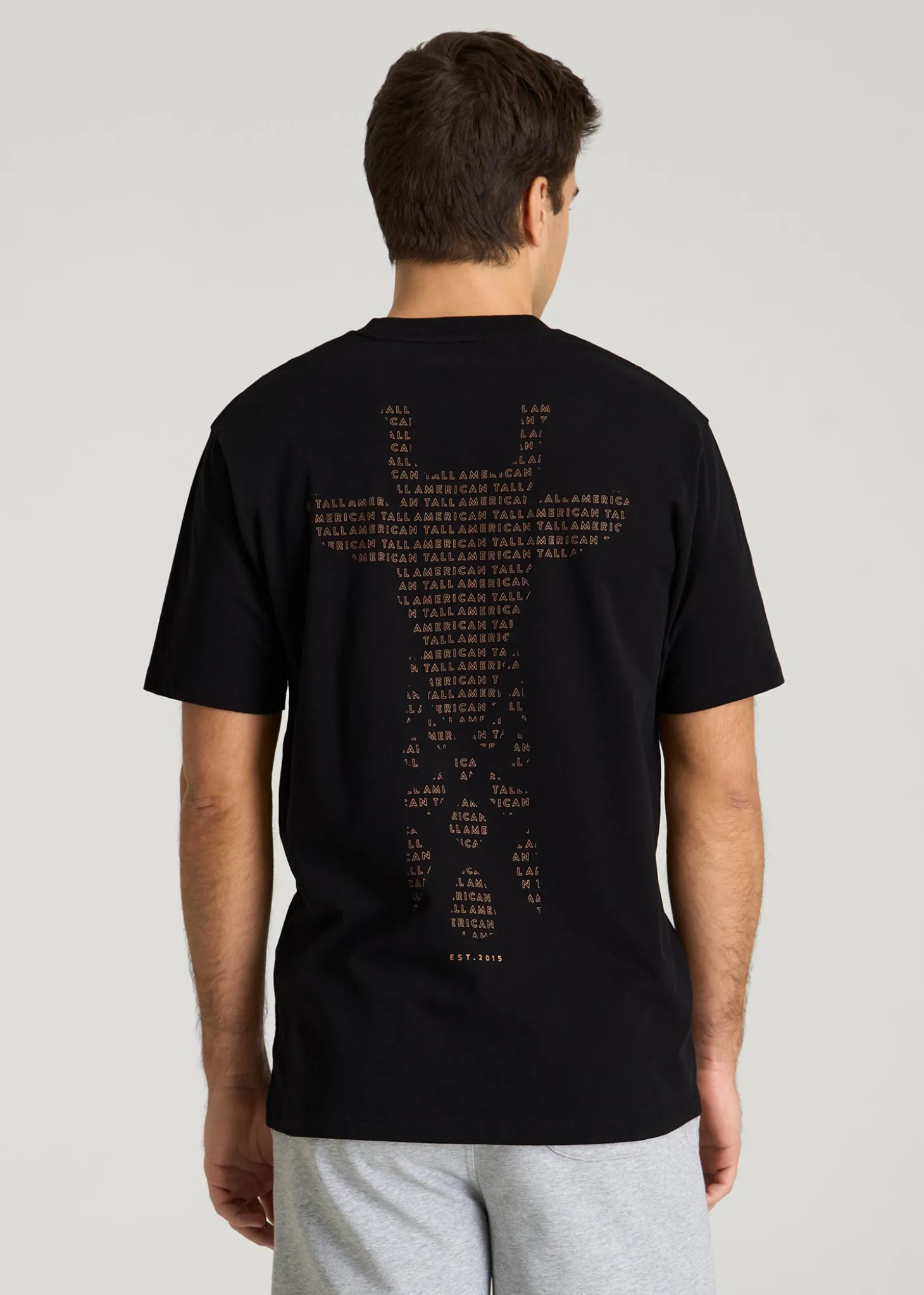 Giraffe Graphic Tee for Tall Men