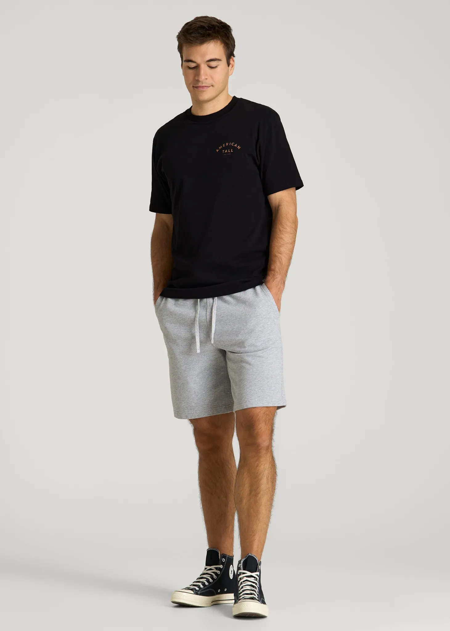 Giraffe Graphic Tee for Tall Men
