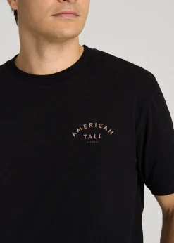 Giraffe Graphic Tee for Tall Men
