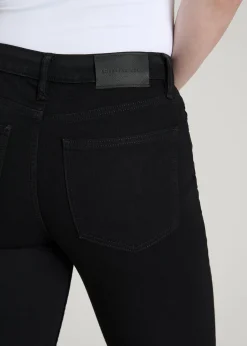 Harper High-Rise Straight Stretch Jeans for Tall Women