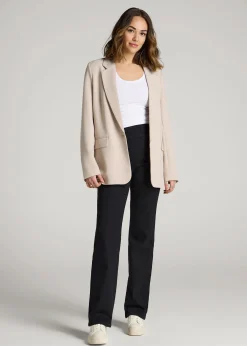 Harper Pull-on Straight Leg Jeans for Tall Women
