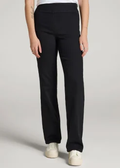 Harper Pull-on Straight Leg Jeans for Tall Women