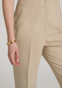 High Rise Pants with Darts for Tall Women