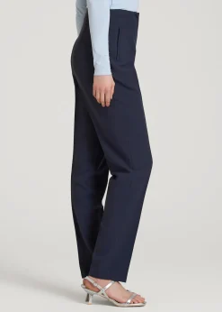 High Rise Pants with Darts for Tall Women