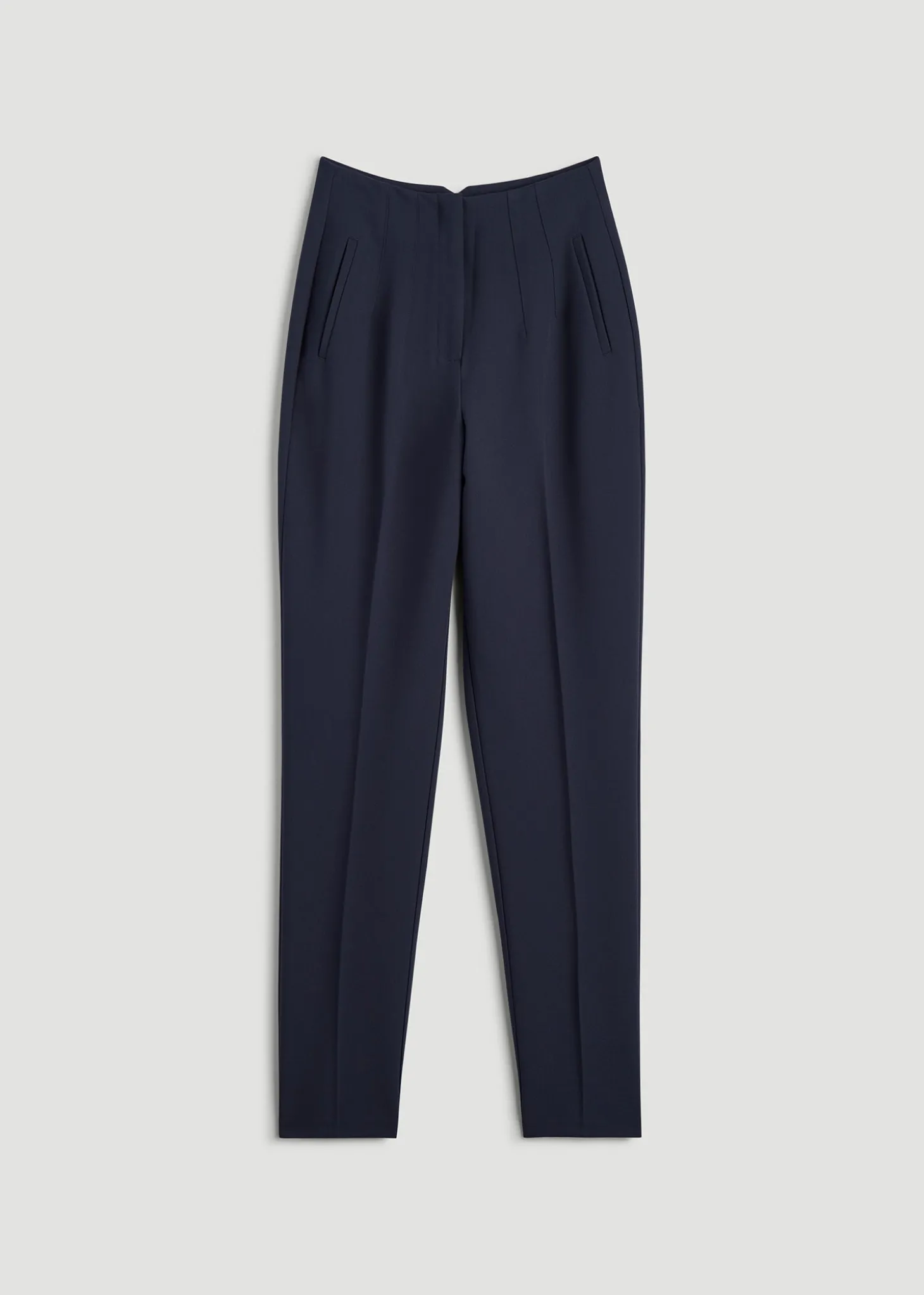 High Rise Pants with Darts for Tall Women