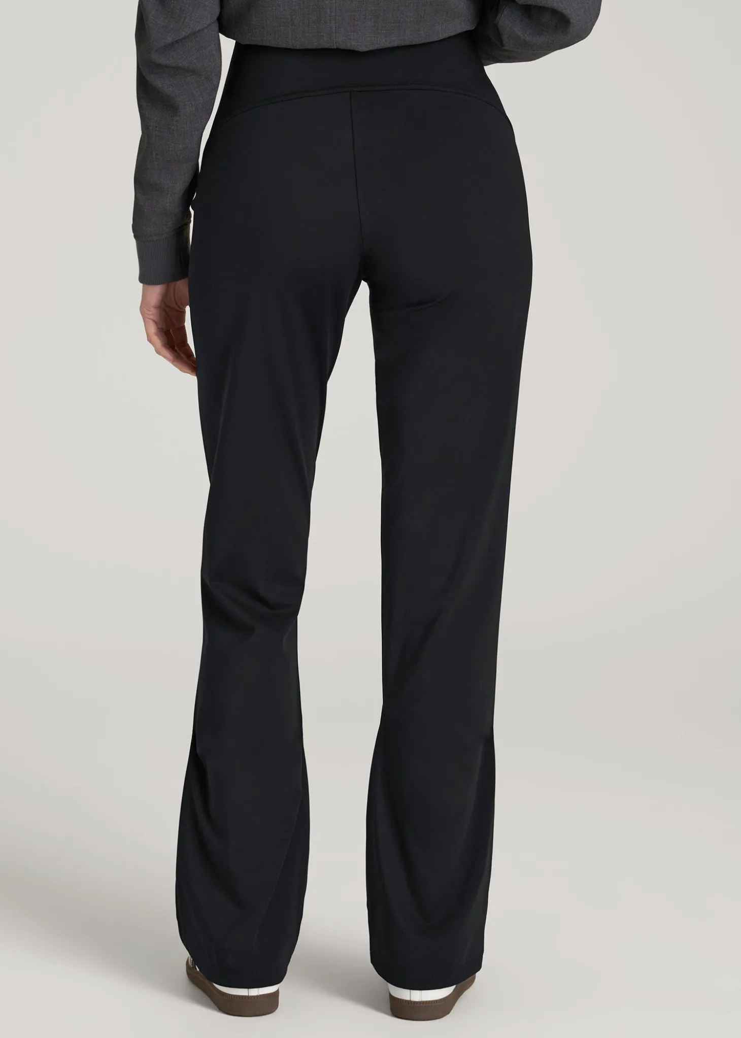High Rise Pull On Mini Flare Pant for Tall Women