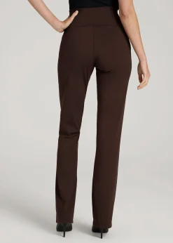 High Rise Pull On Mini Flare Pant for Tall Women
