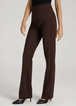 High Rise Pull On Mini Flare Pant for Tall Women