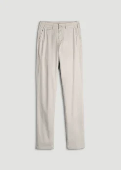 High Rise Tapered Chino Pants for Tall Women