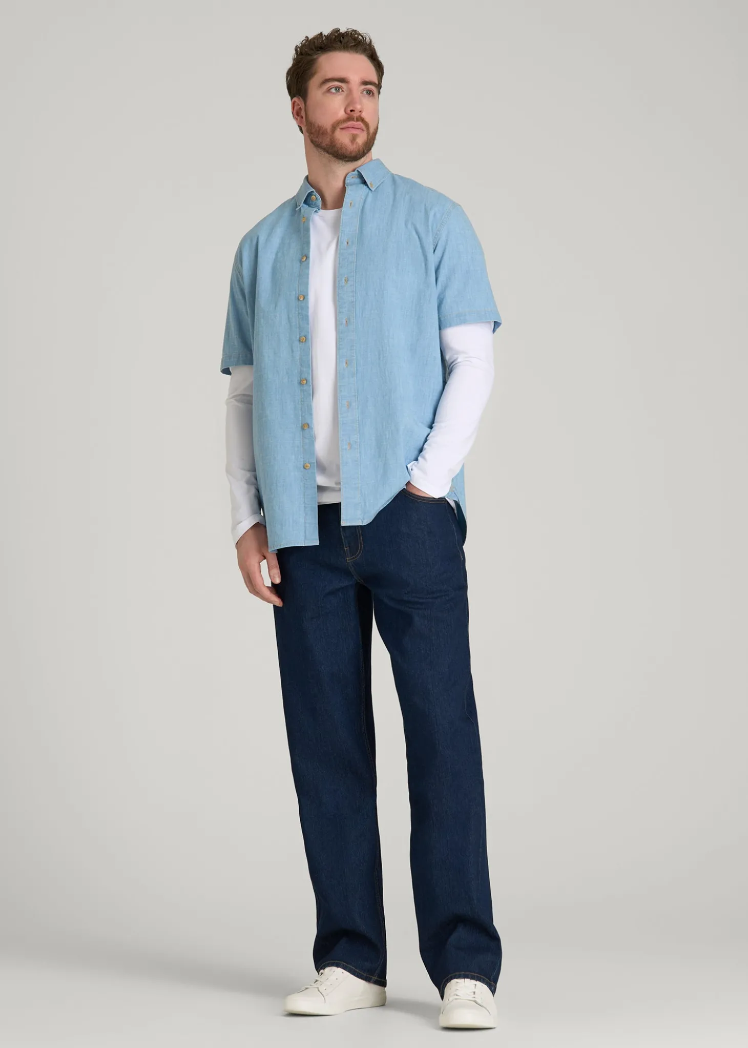 Hudson Loose Fit Jeans for Tall Men