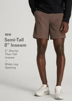 2-in-1 Featherweight Running Short for Tall Men