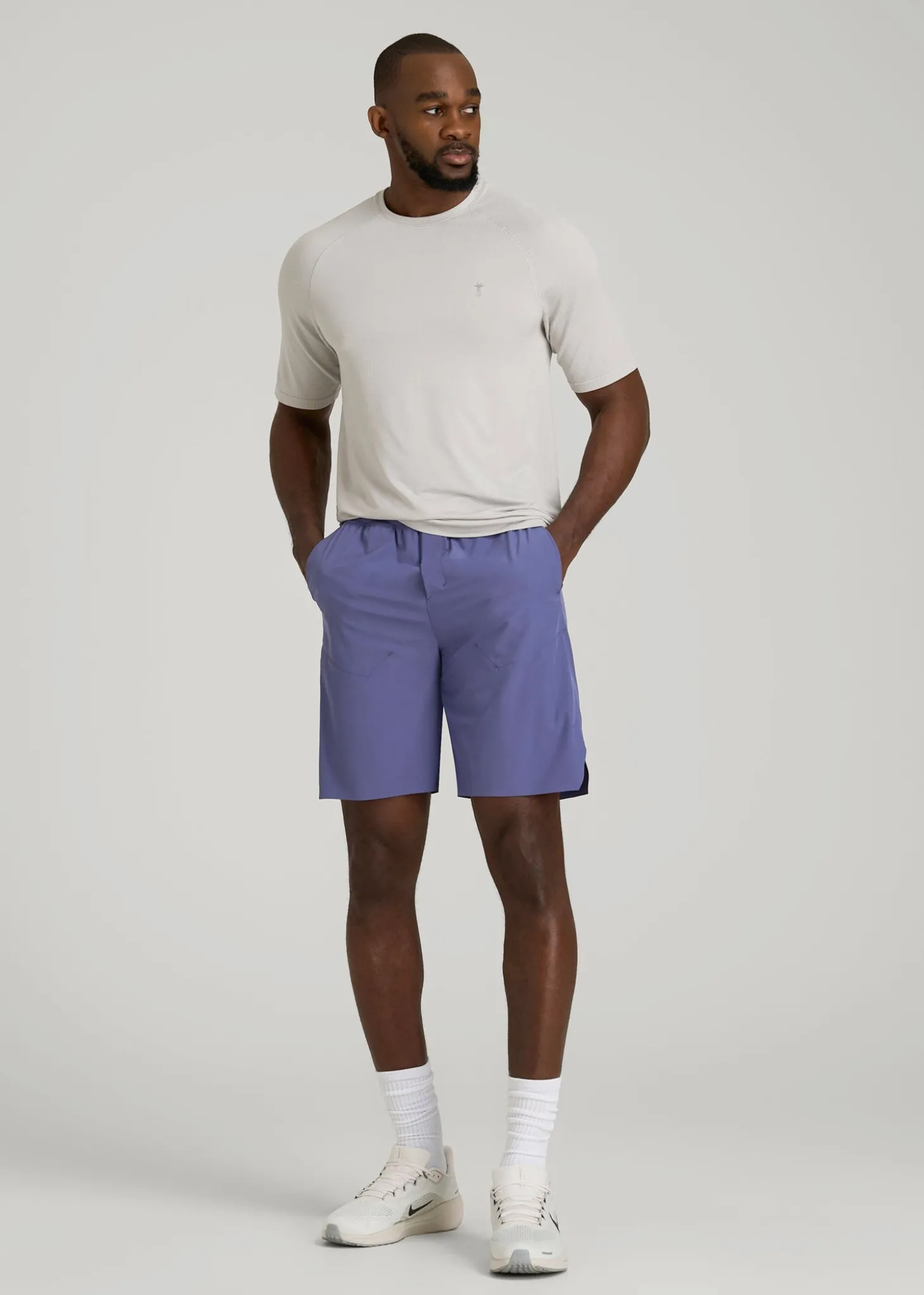 2-in-1 Featherweight Running Short for Tall Men