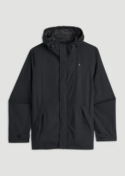 Lightweight Rain Jacket for Tall Men