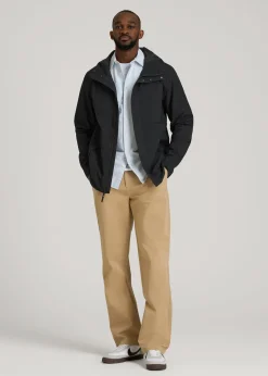 Lightweight Rain Jacket for Tall Men