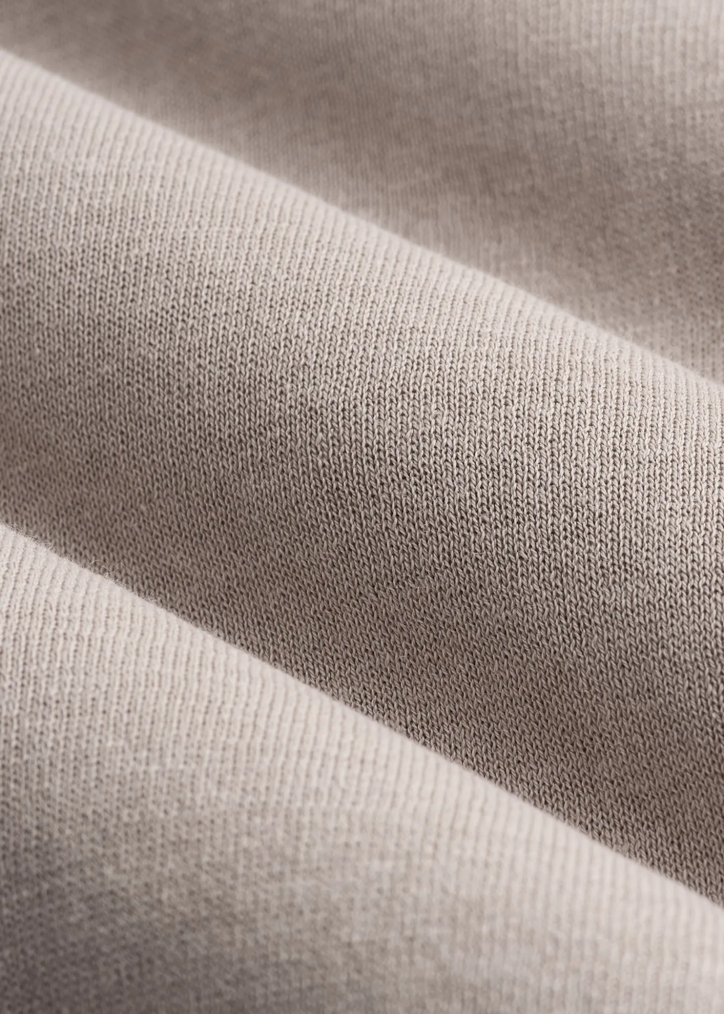 Linen Blend Split Hem V-Neck Sweater for Tall Women