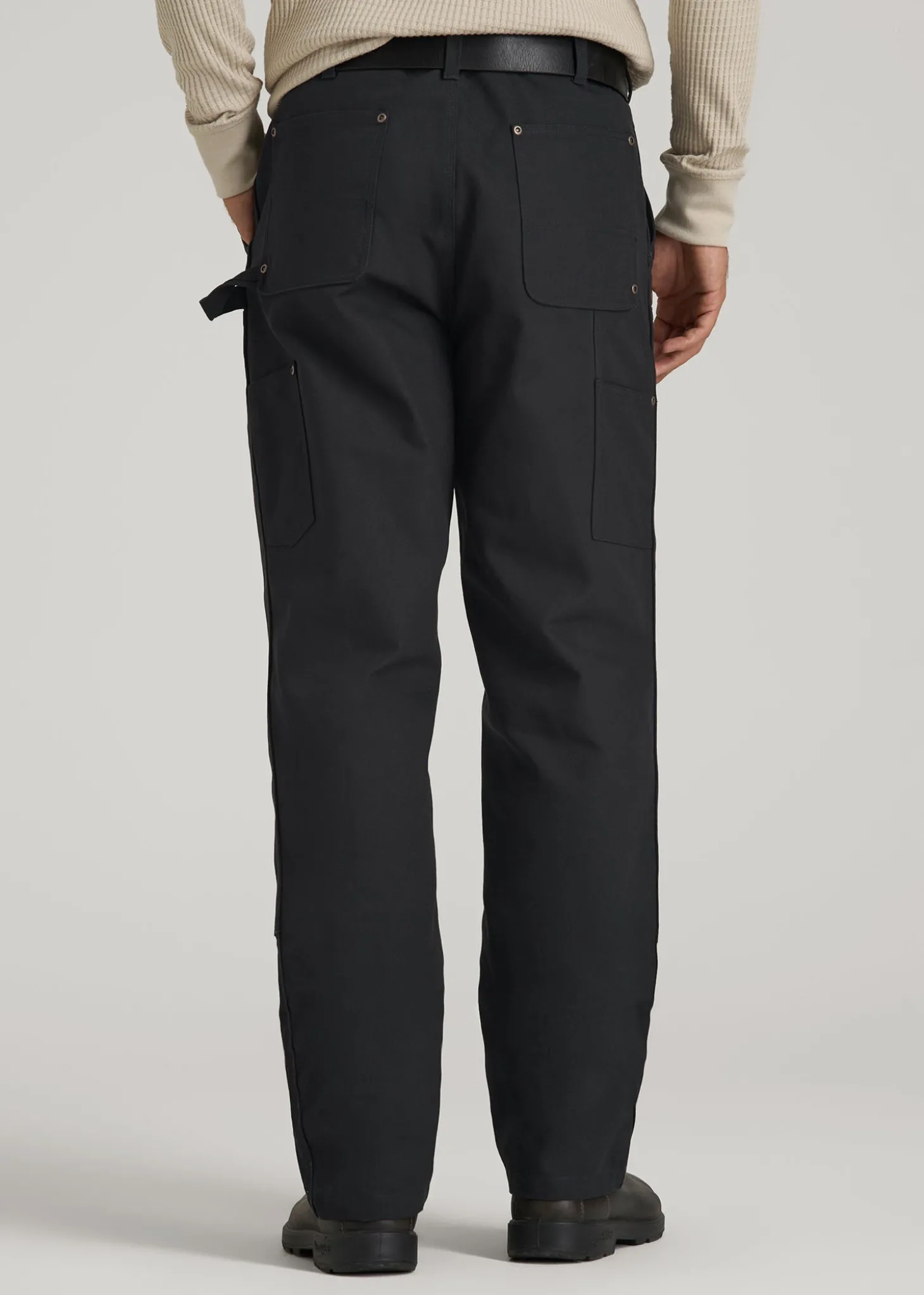 LJ&S Double Front Utility Work Pants for Tall Men