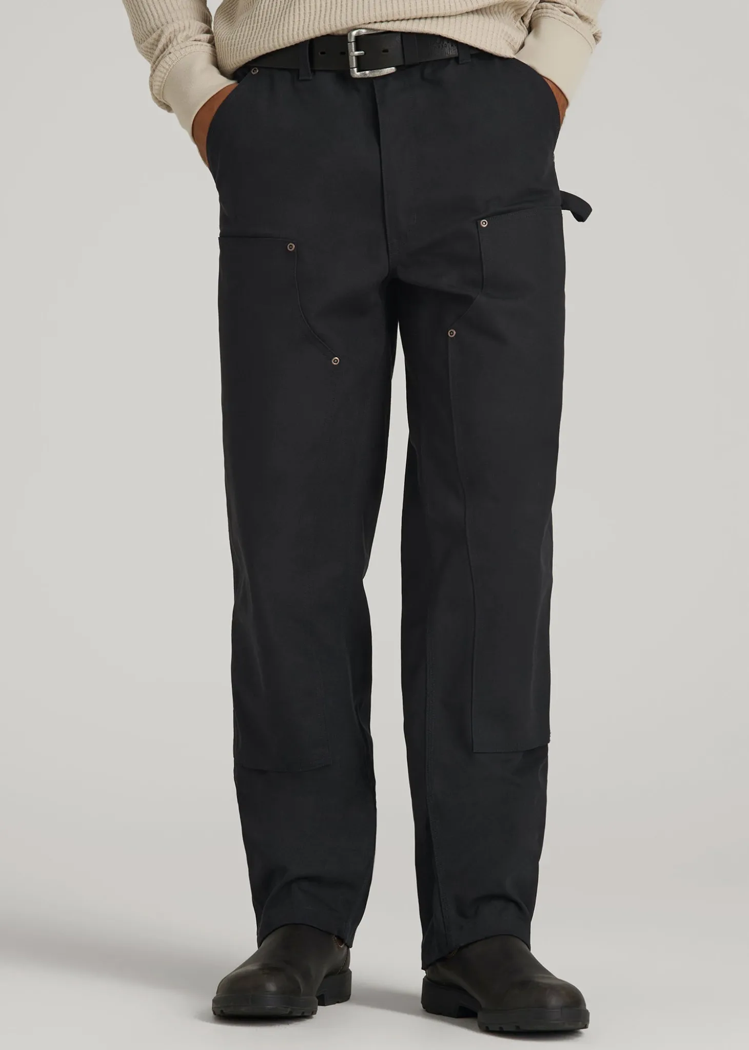 LJ&S Double Front Utility Work Pants for Tall Men