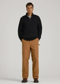 LJ&S Double Front Utility Work Pants for Tall Men