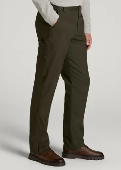 LJ&S Stretch Canvas REGULAR-FIT Carpenter's Pants for Tall Men