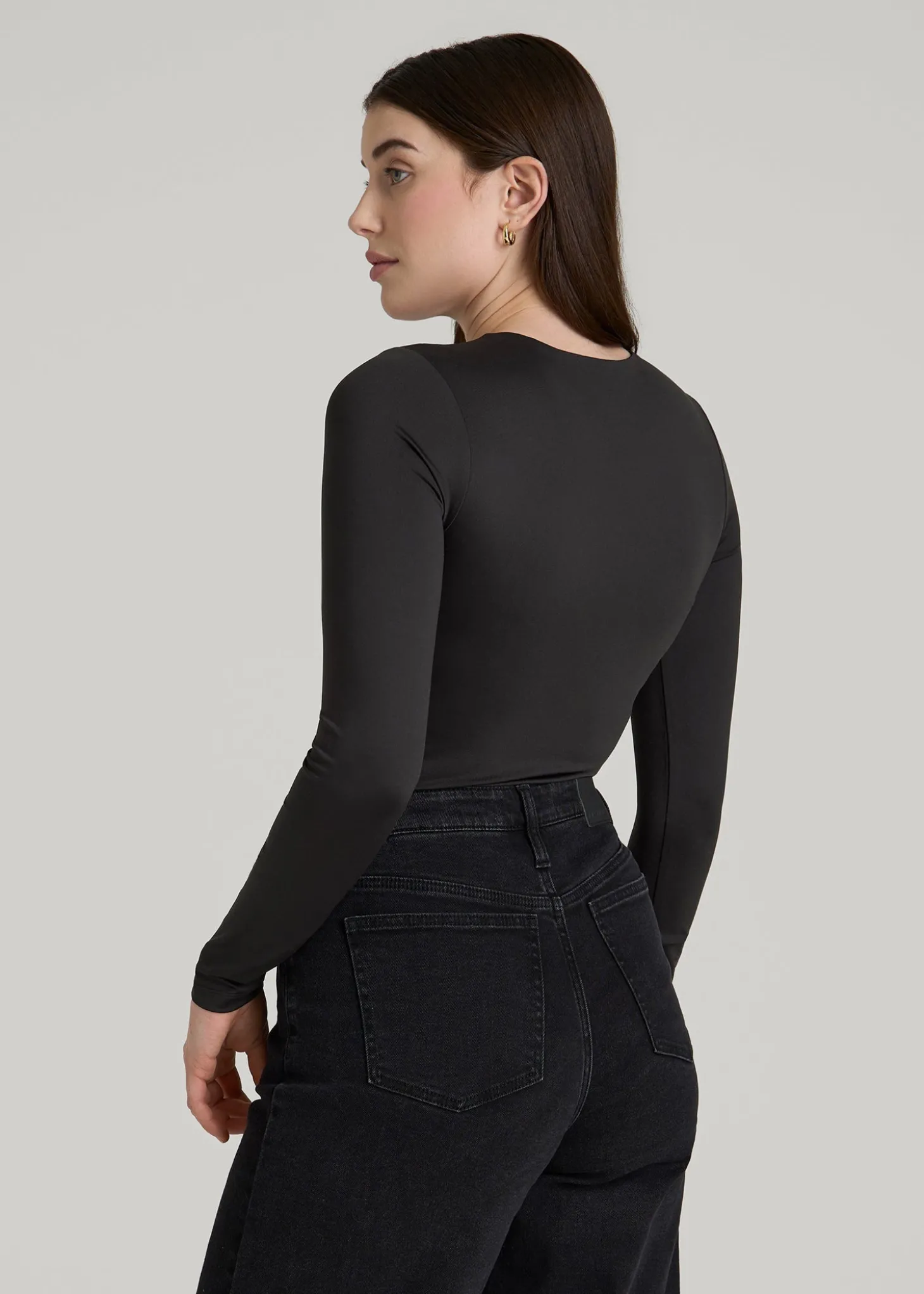 Long Sleeve Bodysuit for Tall Women