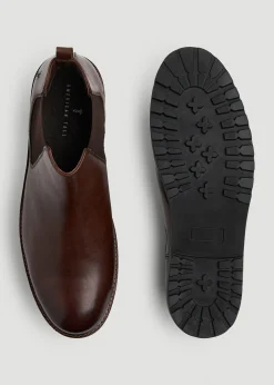 Lug Sole Chelsea Boots for Tall Men