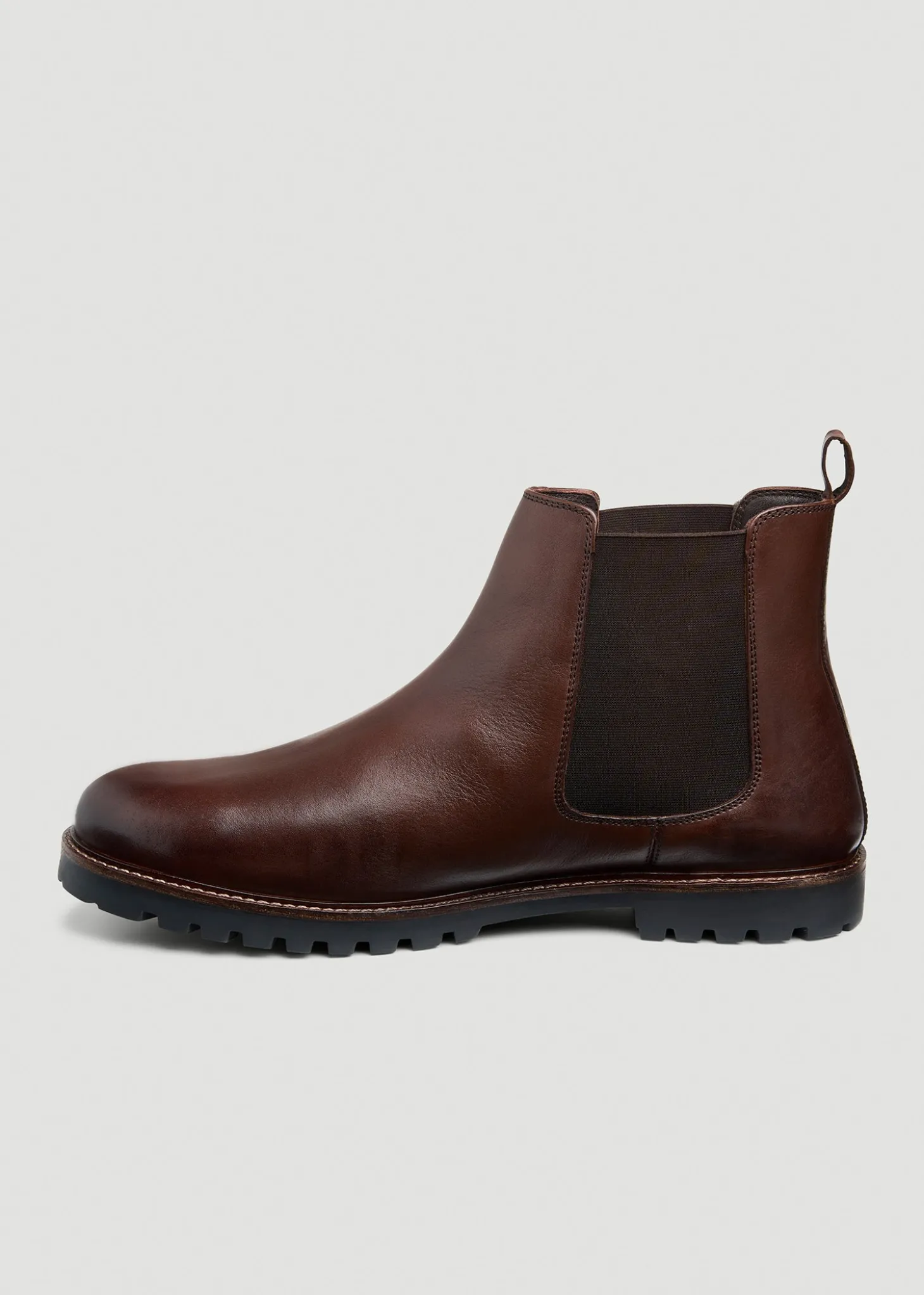 Lug Sole Chelsea Boots for Tall Men