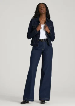 Luna High-Rise Wide-Leg Jeans for Tall Women