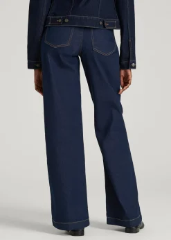 Luna High-Rise Wide-Leg Jeans for Tall Women