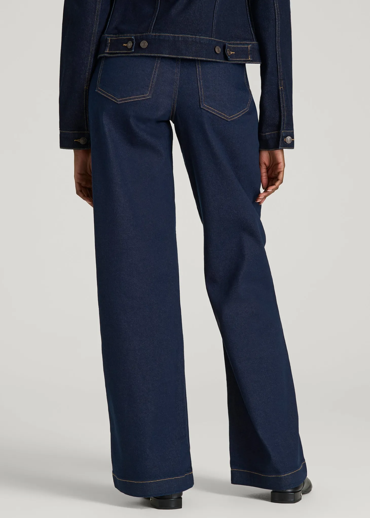 Luna High-Rise Wide-Leg Jeans for Tall Women