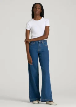 Luna High-Rise Wide-Leg Jeans for Tall Women