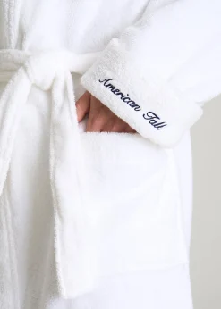 Luxe Zero Twist Cotton Hotel Robe for Tall Men